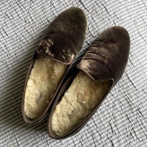 Birdies - The Starling in Charcoal Faux Fur